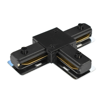 Jednofazowy łącznik-T do systemu szynowego Track Light ML0712 czarny