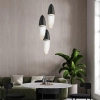 Salonowa lampa wisząca Ecrou QN-ECROU-1P-BK LED 10W 3000K szklana czarny