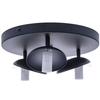 Plafon LAMPA sufitowa SFERA MLP8858 Milagro kulista OPRAWA metalowa kule balls czarne białe