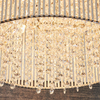 Sufitowa lampa kryształowa Galina 81980 okrągła glamour chrom przezroczysty