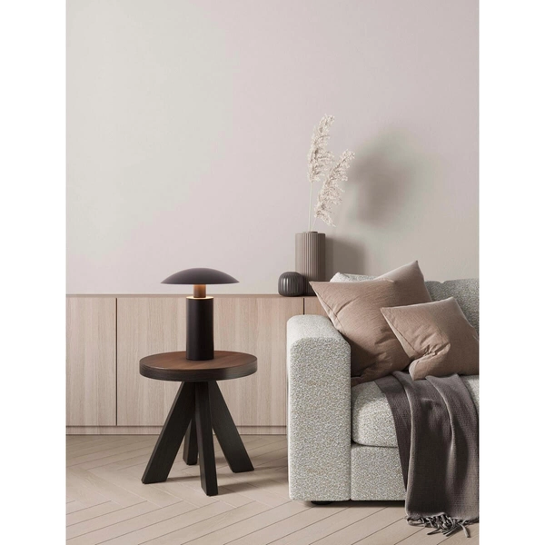 Nocna lampka do sypialni TEJERIAS LE44959 LED 5W 3000K grzybek czarna