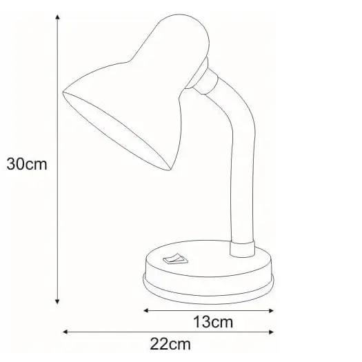 Lampka na biurko Cariba  K-MT-203 NIEBIESKI niebieska 