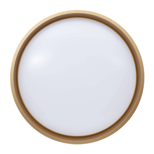 Okrągły plafon sufitowy Sonata ABR-PLOS LED 24W do salonu biały