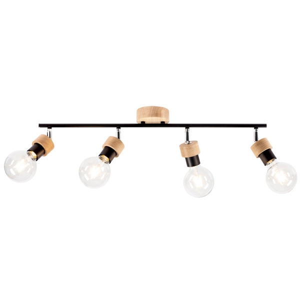 Loftowa lampa sufitowa MARJOLAINE 2834474 regulowana metalowe reflektorki