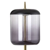 Stołowa LAMPA stojąca DELICE 5026 Rabalux szklana LAMPKA biurkowa skandynawska LED 6W 4000K czarna przydymiona
