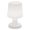 Plisowana lampka nocna Carmen LUMCR045WLNW King Home IP54 RGB biała