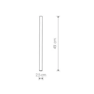 Minimalistyczny klosz CAMELEON LASER 8573 Nowodvorski do lampy biały