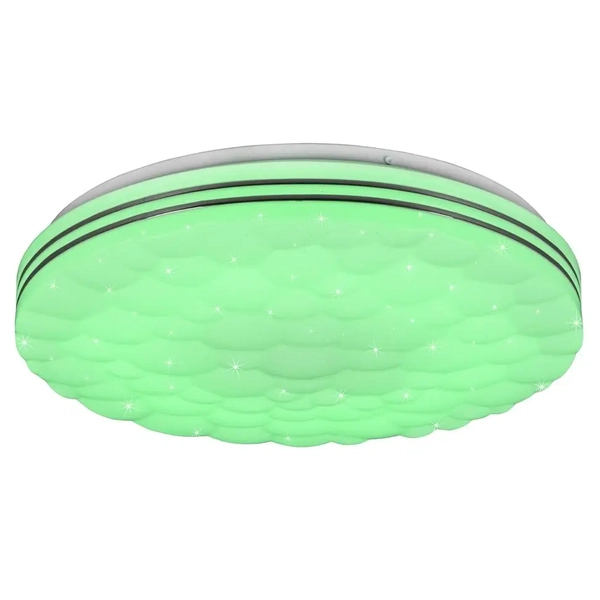 Plafon nasufitowy RGB do salonu Tiger R67131100 LED 22W 2700-6000K biały
