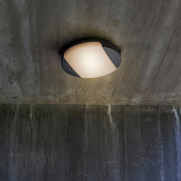 Plafon sufitowy SWEEP 6303401118 LED 23,5W 3000-4000K IP54 okrąg szary