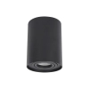 Regulowana lampa sufitowa Leila CL0101-BK Yaskr do przedpokoju tuba czarna