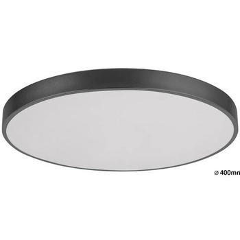 Salonowa LAMPA sufitowa TESIA 3314 Rabalux metalowy plafon LED 36W 3000K do sypialni czarny