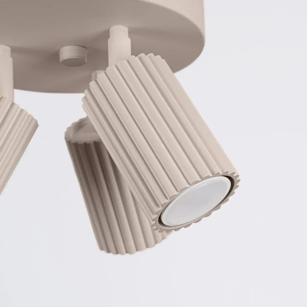 Potrójna lampa sufitowa KARBON SL.1768 z regulacją kaszmirowa