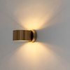 Minimalistyczna lampa ścienna Arro MSE010400209 złota