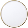 Szklany plafon Florida 13-11299 Candellux LED 18W 4000K złoty biały