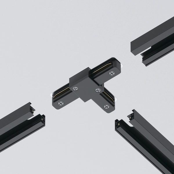 Łącznik-T do systemu szynowego jednofazowego Unity TRA001CT-11B Maytoni czarny