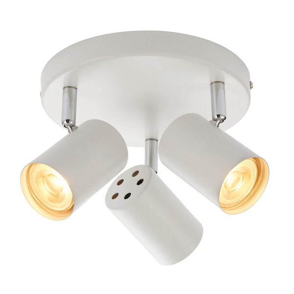 Potrójna lampa sufitowa Arezzo 73685 tubki regulowane biały chrom