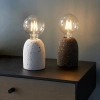 Skandynawska lampa stołowa Terrazzo 78181 lastrykowa biała