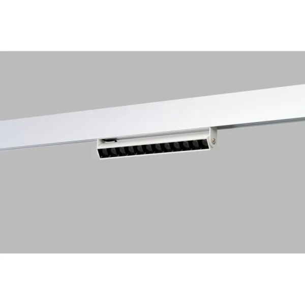 Lampa szynowa 2-fazowa ALFA biała AZ6508 12W 3000-6000K ze ściemniaczem
