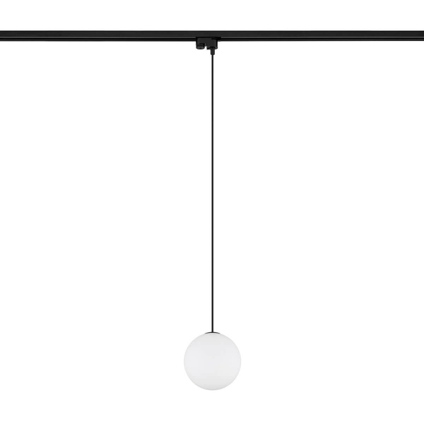 Wisząca lampa do szyny 1-obwodowej Profile 11297 Nowodvorski bubble czarna biała