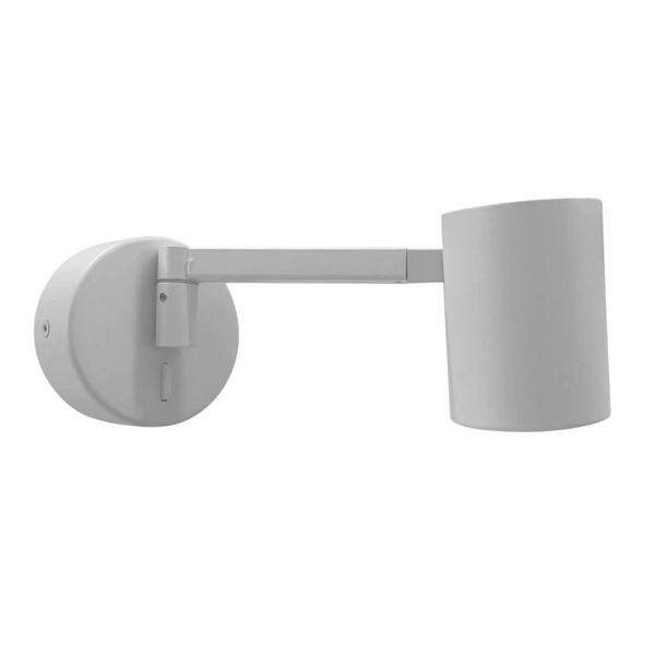 Regulowana lampa ścienna Snow LP-731/1WL WH sypialniany kinkiet do czytania biały