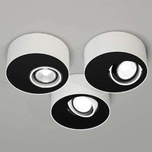 LAMPA sufitowa  TOKI 7027 Shilo natynkowa OPRAWA DOWNLIGHT do łazienki okrągły biały
