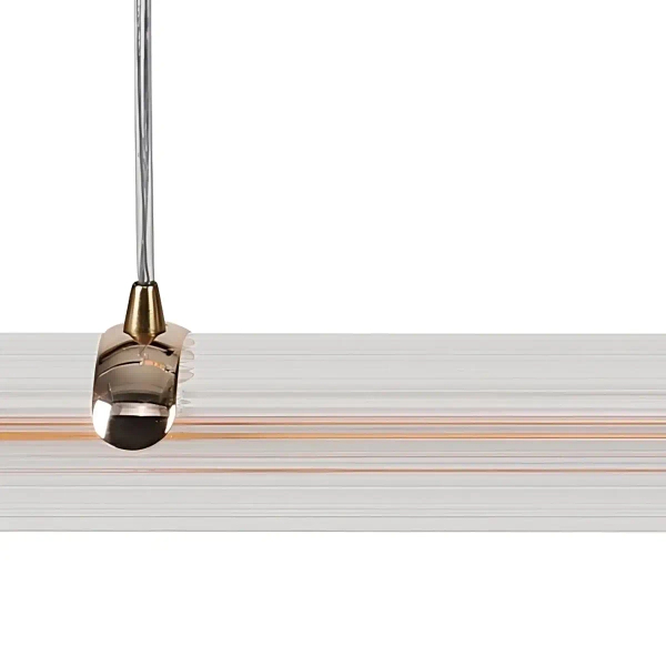 Zwis lampa nad wyspę Filo ABIGALI-LUCE LED 30W 3200K IP40 biała złota