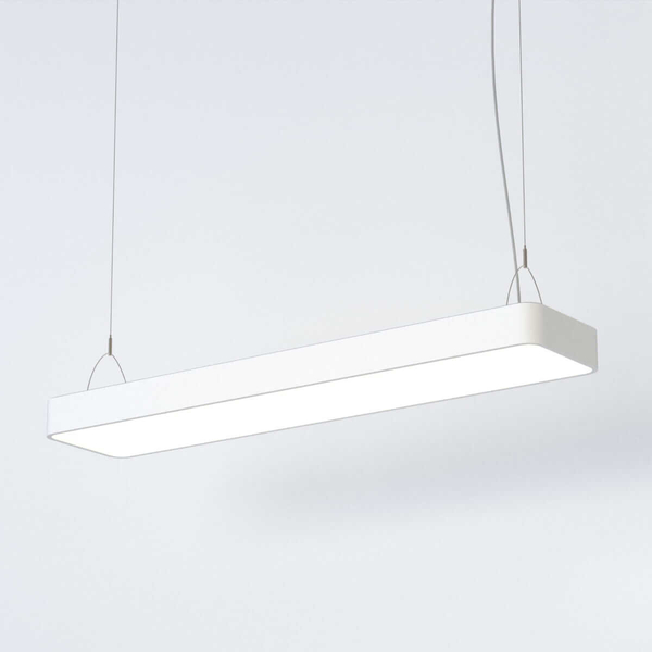 Lampa wisząca nad wyspę Soft 7545 Nowodvorski LED 16W 3000K metalowa biała