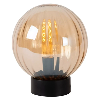 Stołowa lampka kula MONSARAZ 45593/01/62 Lucide bursztynowy