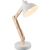 LAMPKA biurkowa TONGARIRO 21502 Globo nocna LAMPA stołowa biała