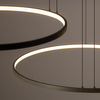 Lampa wisząca Circolo 11398 Nowodvorski LED 45W 3000K pierścieniowa oliwkowa