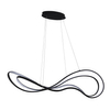 Wisząca lampa glamour TWIST AZ5733 Azzardo LED 60W 3000K czarny