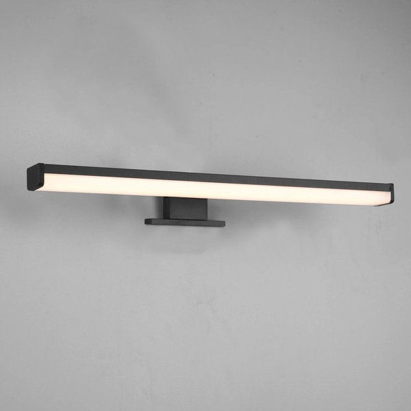 Łazienkowy kinkiet LINO 284114032 LED 7W 3000K IP44 nad lustro czarny