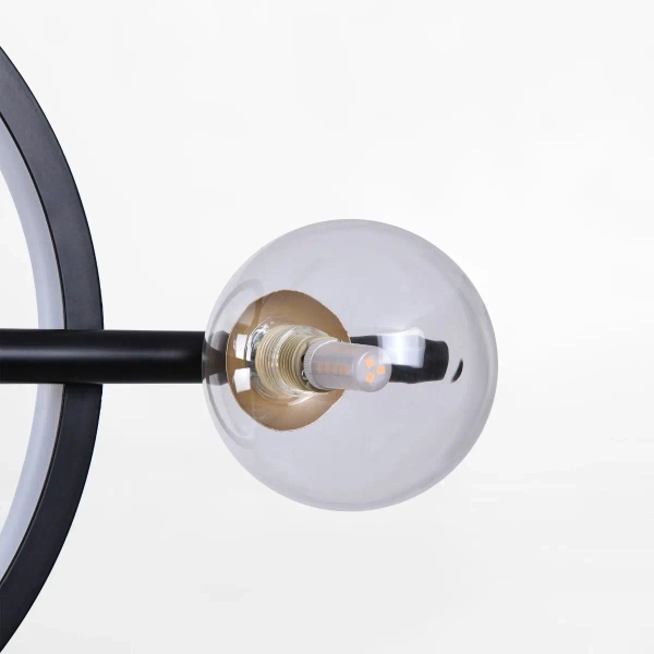 Designerska lampa wisząca TAREMI 003064-031208 LED 20W CCT czarny