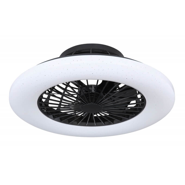 Wentylator z lampą LED Travo 03628B plafon 30W 3000K - 6500K czarny