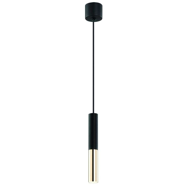 LAMPA wisząca Slimi S Nero Orlicki Design metalowa OPRAWA industrialny zwis tuba LED 3,5W czarna