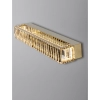 Ścienna lampa salonowa Bauta glamour LED 19W 3500K kinkiet złoty