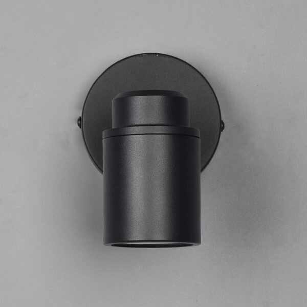 Regulowany reflektorek ścienny BRISA DL132880400 IP44 czarny