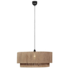 Lampa wisząca do salonu SMILLA 366890136 boho beżowa czarna