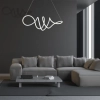 Designerska lampa wisząca LOCA 56W ML5491 LED 56W 4000K biała