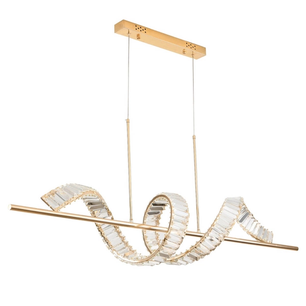 Wisząca lampa glamour RITZ ST-MD2405161 LED 50W 3000K złota