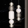 Lampa wisząca LED 17W 3000K okrągła przeźroczysta Collar OUTLET