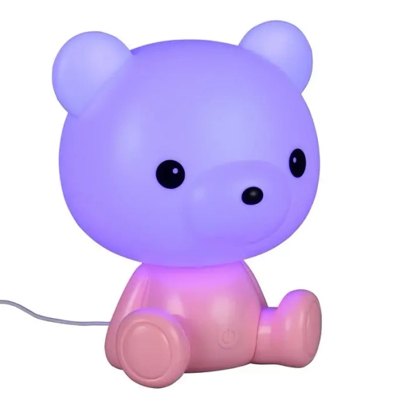 Dziecięca lampka nocna CUTIE R57991193 LED 0,3W 3000K miś różowy