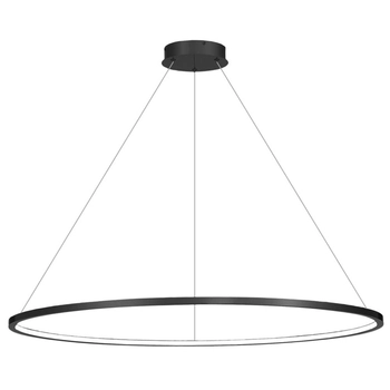 Wisząca lampa pierścieniowa Saturno ML8864 Milagro LED 65W 4000K IP44 czarna