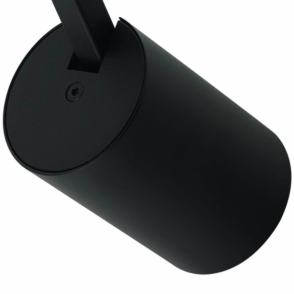 LAMPA sufitowa Tuka Nero L Orlicki Design regulowana OPRAWA metalowa downlight tuba czarna