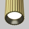 Plafon tubka podłużna ryflowana Calipso C106CL-01-GU10-BS mosiądz