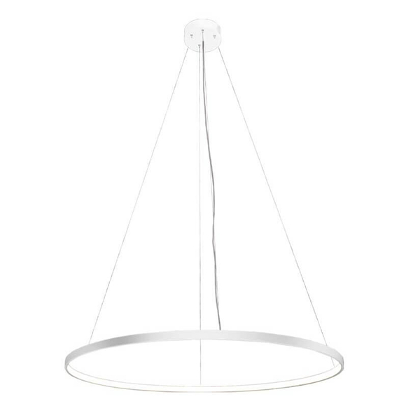 Wisząca lampa minimalistyczna Atari LED 51W 3000K biała