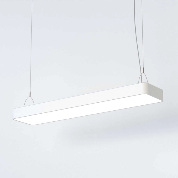 Lampa wisząca nad wyspę Soft 7545 Nowodvorski LED 16W 3000K metalowa biała