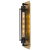 Lampa ścienna Retro Loft ABIGALI-KR-E27-GOLD-BLACK złota czarna
