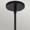 Pojedyncza wisząca lampa Perth ALM-PERTH-P-BK rattan czarny