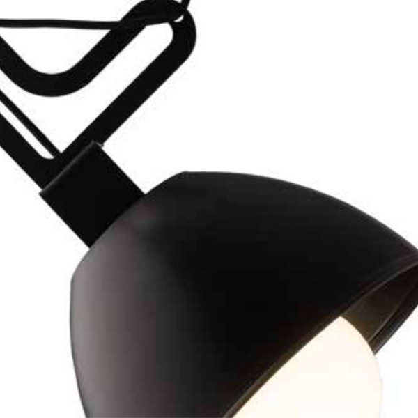 LAMPA wisząca GOBO 5591 Shilo metalowa OPRAWA zwis czarny